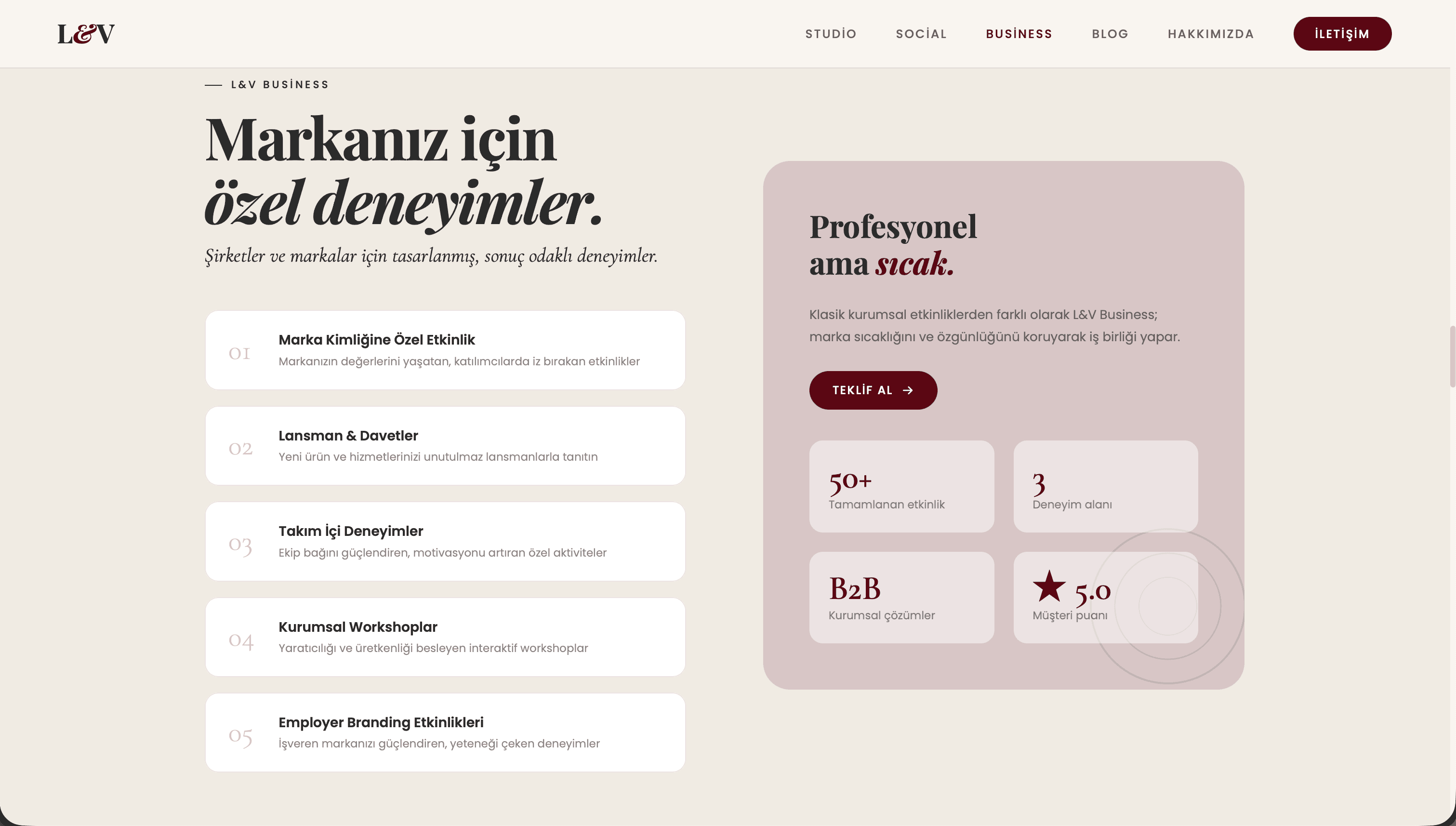 L&V Creative Studio screenshot 5