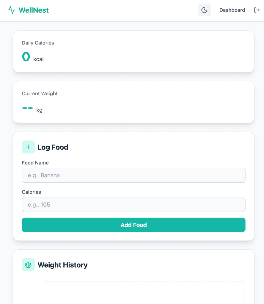 WellNest screenshot 2